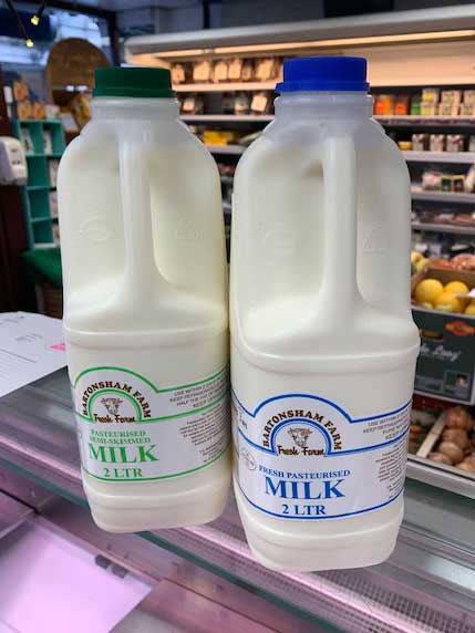 2 litres milk 1