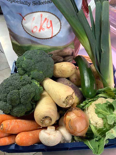 Large vegetable box 1
