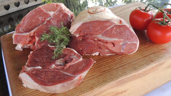 Boneless Lamb Leg Steaks x 2 (500g) 1