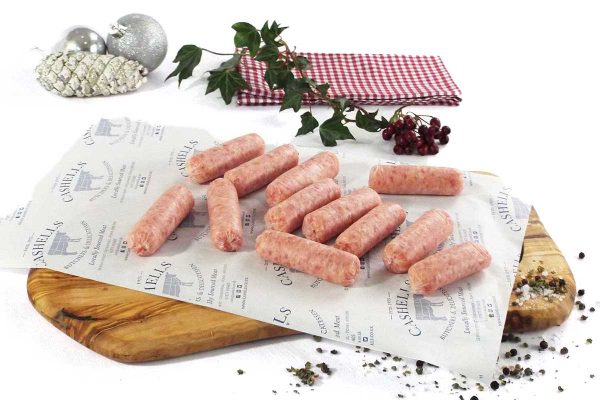 Pork Cocktail Sausages (Regular or Pork, Cranberry & Apple) x 12 (350g) 1